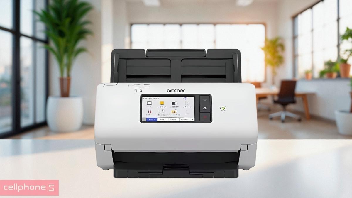 Màn hình cảm ứng máy scan Brother ADS-4700W
