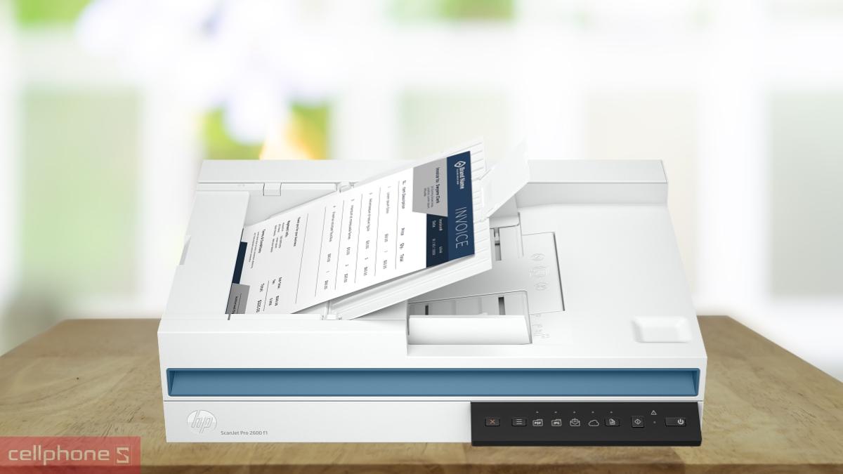 Tốc độ quét máy scan HP ScanJet Pro 2600 F1