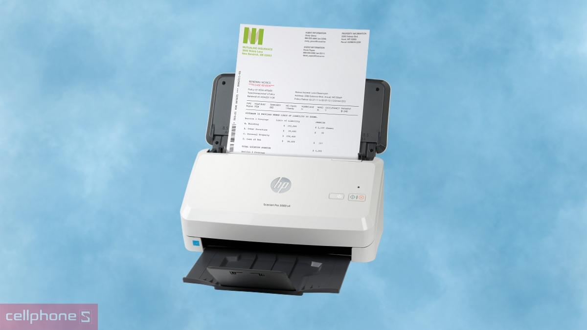 Tốc độ quét máy scan HP ScanJet Pro 3000 S4