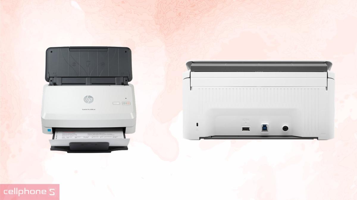 Kết nối máy scan HP ScanJet Pro 3000 S4