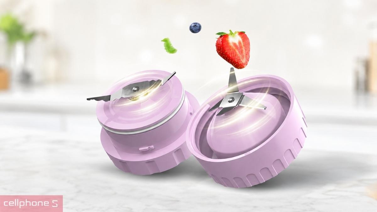 Lưỡi dao Inox máy xay sinh tố 2 cối nhựa SUNHOUSE SHD5116