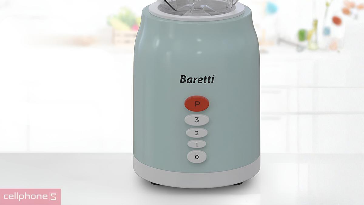 Máy xay sinh tố đa năng Baretti BRD525 đem đến 4 tùy chọn vận hành