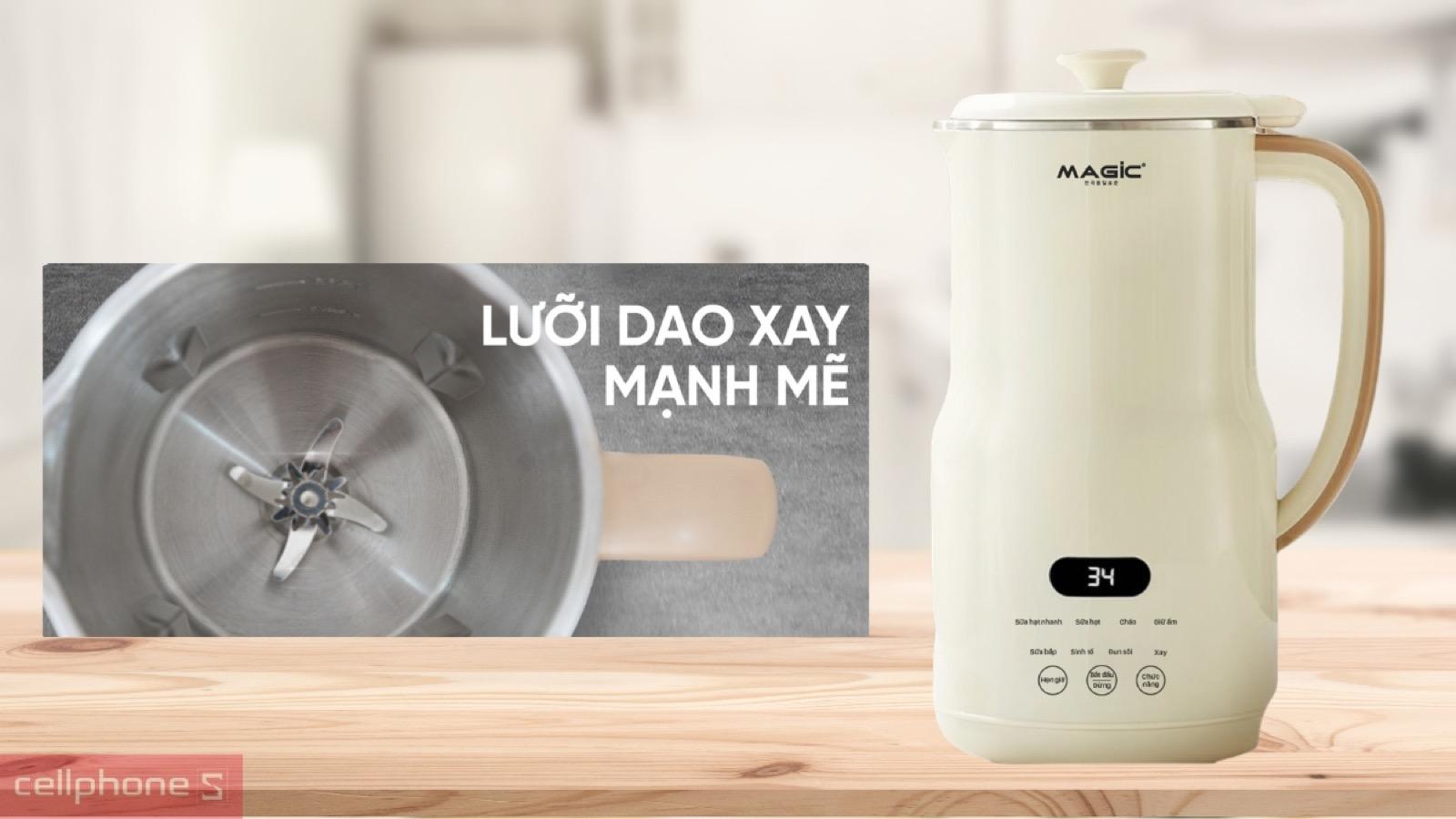 Lưỡi dao Inox 20 cánh xay nhuyễn của máy xay sữa hạt Magic A-99