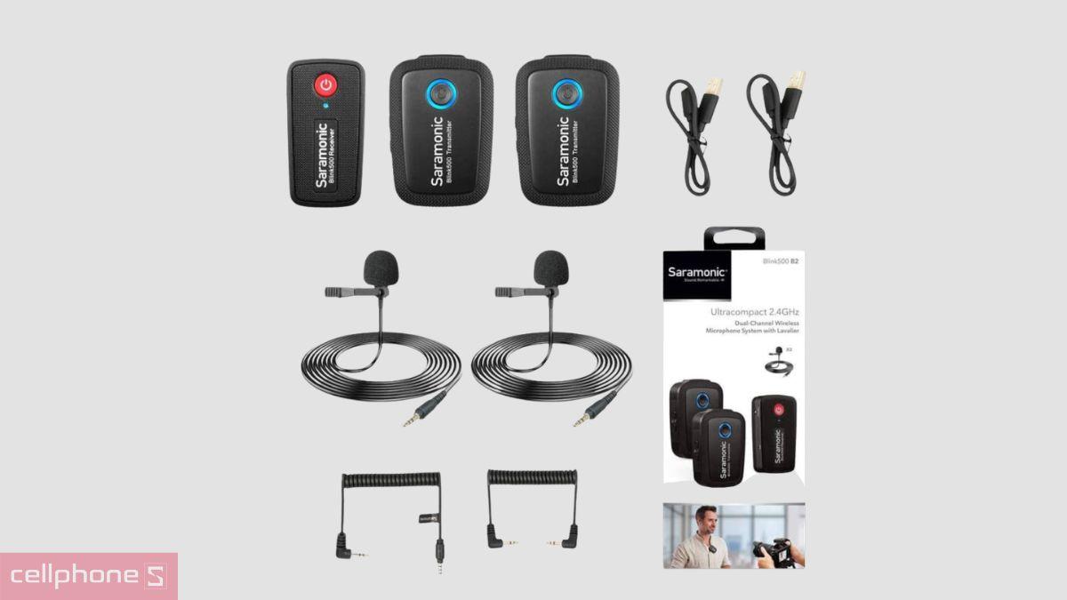 Hỗ trợ kết nối nhiều micro, phù hợp ghi âm nhóm