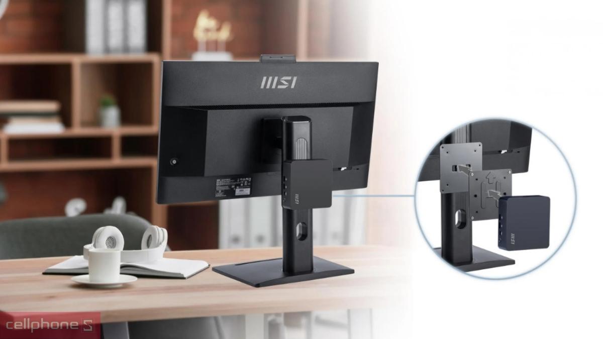 Thiết kế Mini PC MSI CUBI NUC AI 1UMG-069BVN