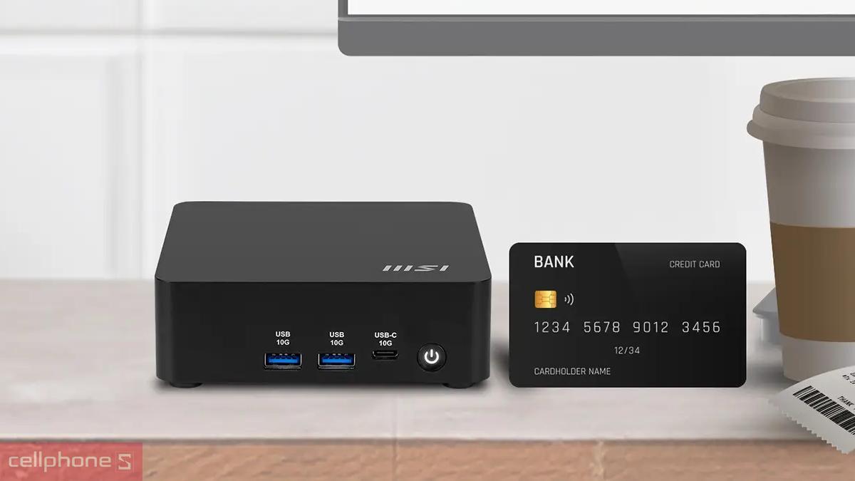 Hệ thống tản nhiệt Mini PC MSI CUBI NUC AI 1UMG-069BVN