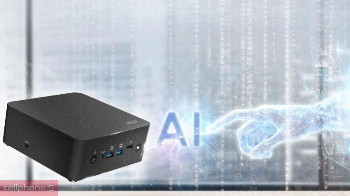 CPU Mini PC MSI Cubi NUC AI+ 2MG-020BVN