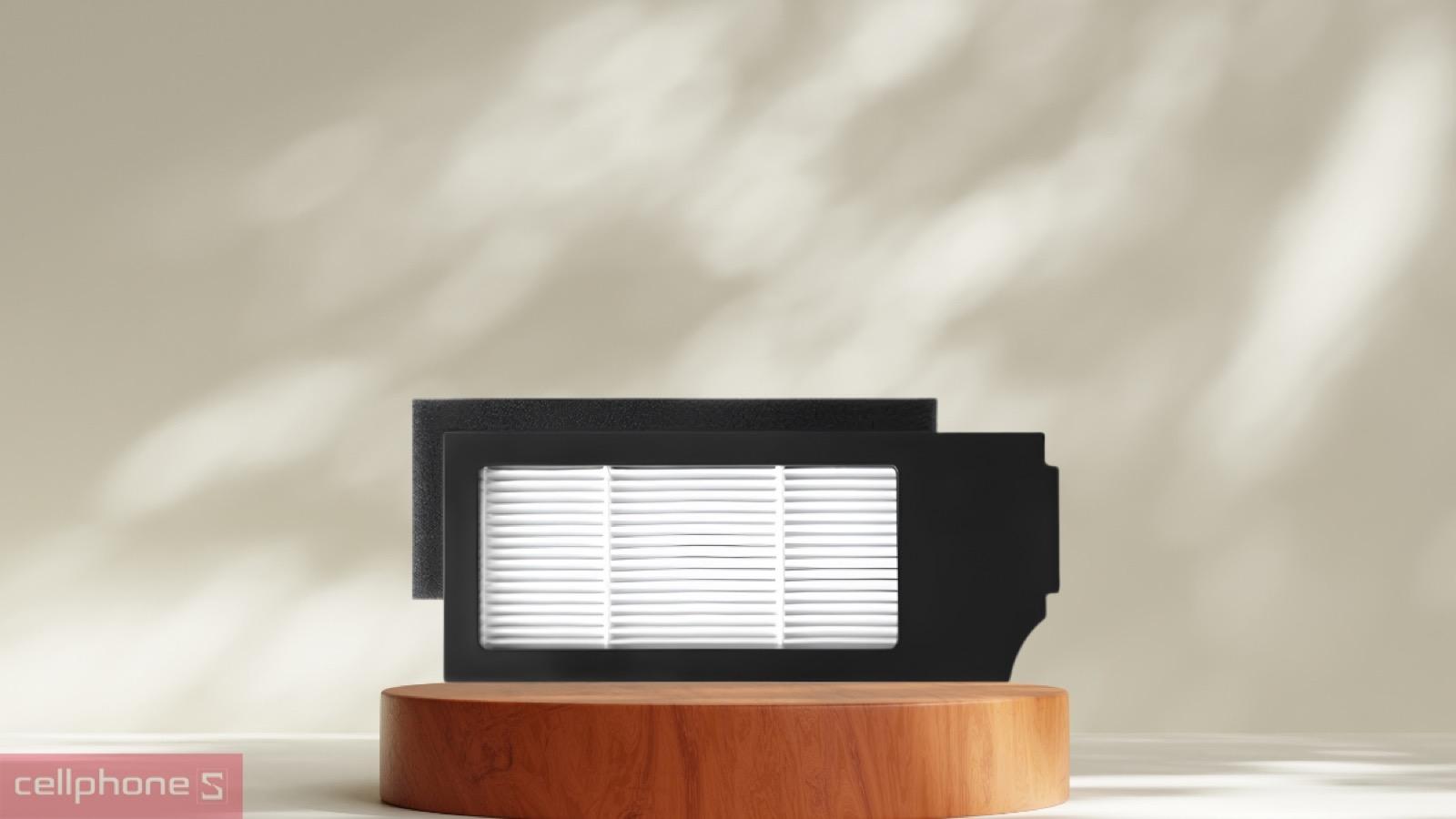 Lõi lọc của Bộ lọc bụi cho Ecovacs X1 Omni Black X1 Turbo X1 X1 Plus N20 Pro thiết kế dễ vệ sinh và thay mới