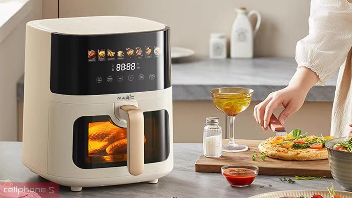 Thiết kế nồi chiên không dầu MAGIC Eco AC-125