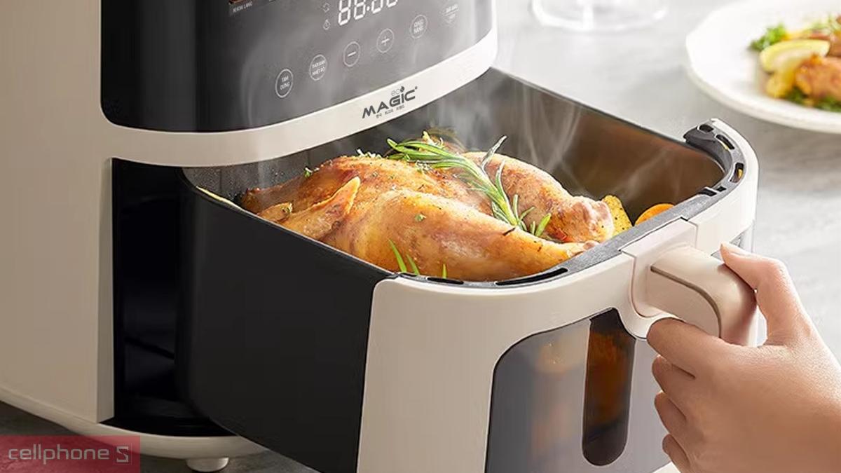 Dung tích nồi chiên không dầu MAGIC Eco AC-125