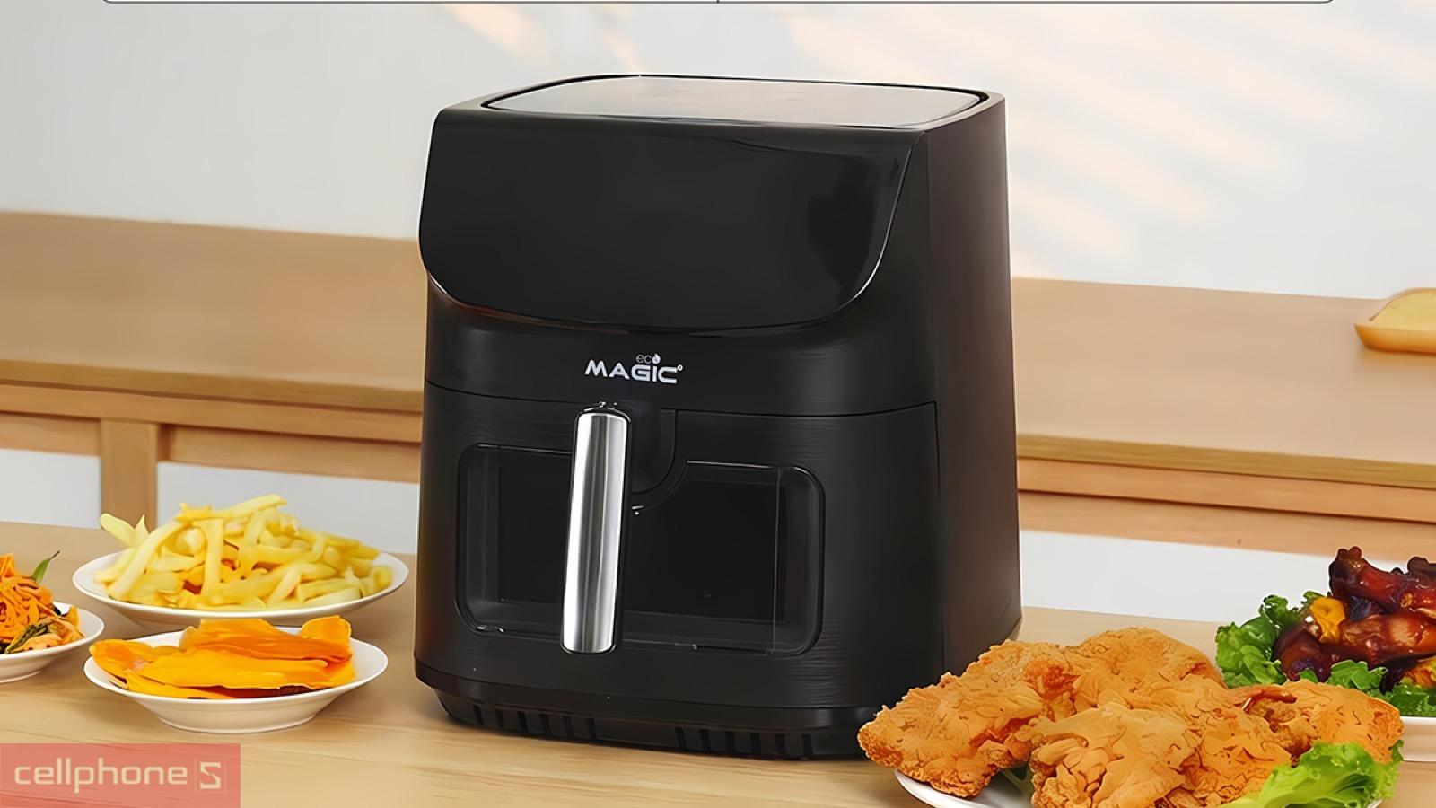 Công suất 1800W mạnh mẽ của Nồi chiên không dầu Magic Eco AC-160