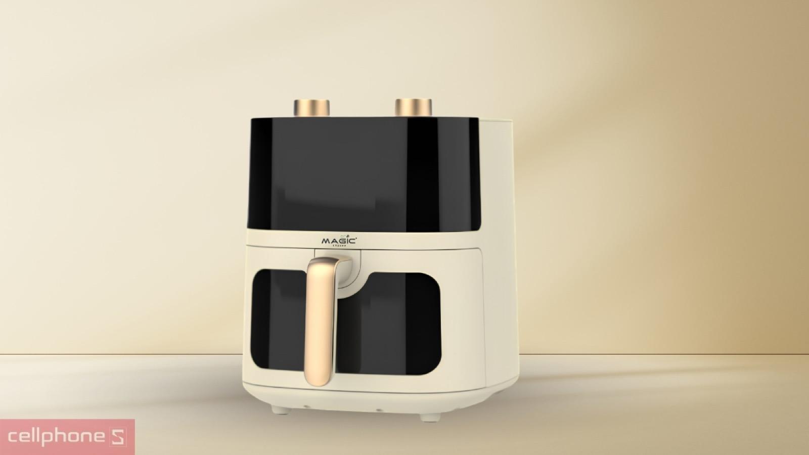 Công suất 1700W mạnh mẽ trên nồi chiên không dầu Magic Eco AC-161