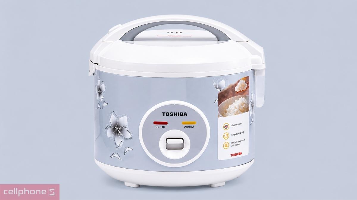 Ai nên mua nồi cơm điện nắp gài Toshiba RC-10JFM(H)VN