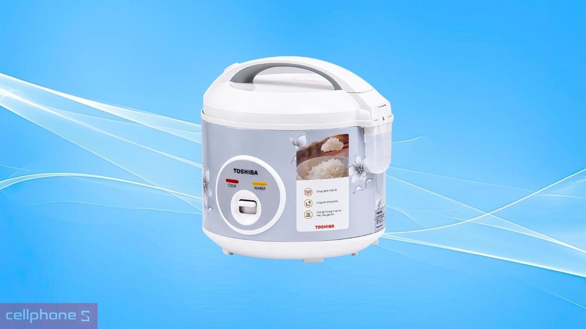 Chế độ nấu nồi cơm điện nắp gài Toshiba RC-10JFM(H)VN
