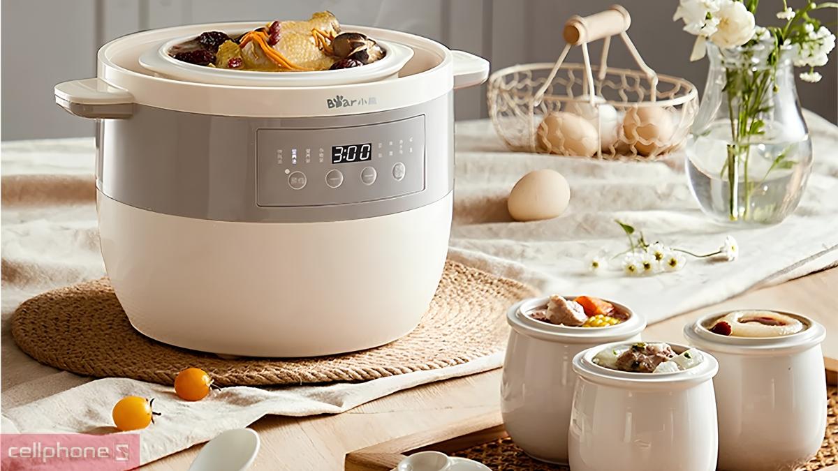 Nhóm người dùng bận rộn phù hợp với nồi nấu chậm đa năng Bear DDZ-B25Q3