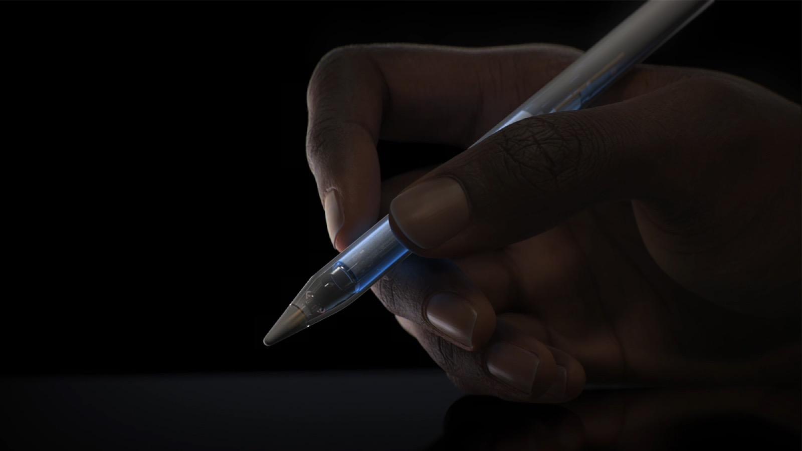 Apple Pencil Pro giúp ghi chú và vẽ chính xác trên iPad Pro