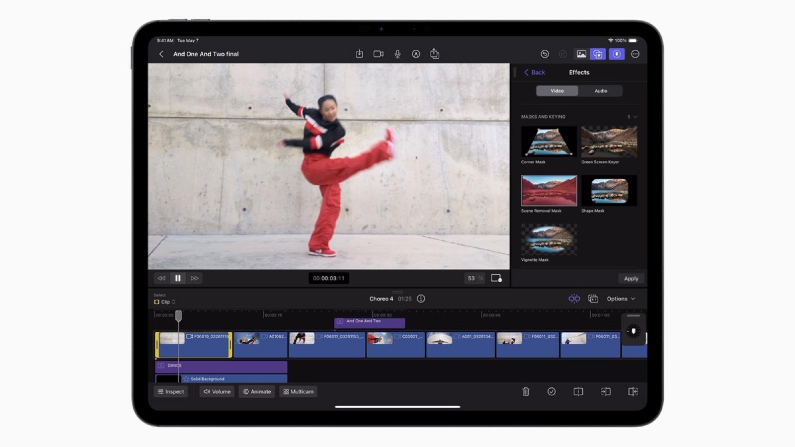 Chip Apple M-Series trên iPad Pro đáp ứng tốt các tác vụ đồ họa chuyên nghiệp