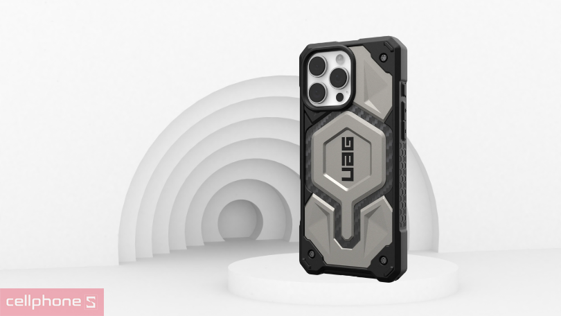 Ốp lưng iPhone 16 Pro Max UAG Monarch Pro Titanium - Thẩm mỹ và bền bỉ
