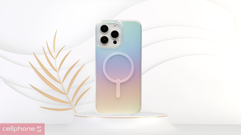 Ốp lưng iPhone 16 Pro Max Zagg Milan Magsafe mỏng, nhẹ, chống sốc 4 mét