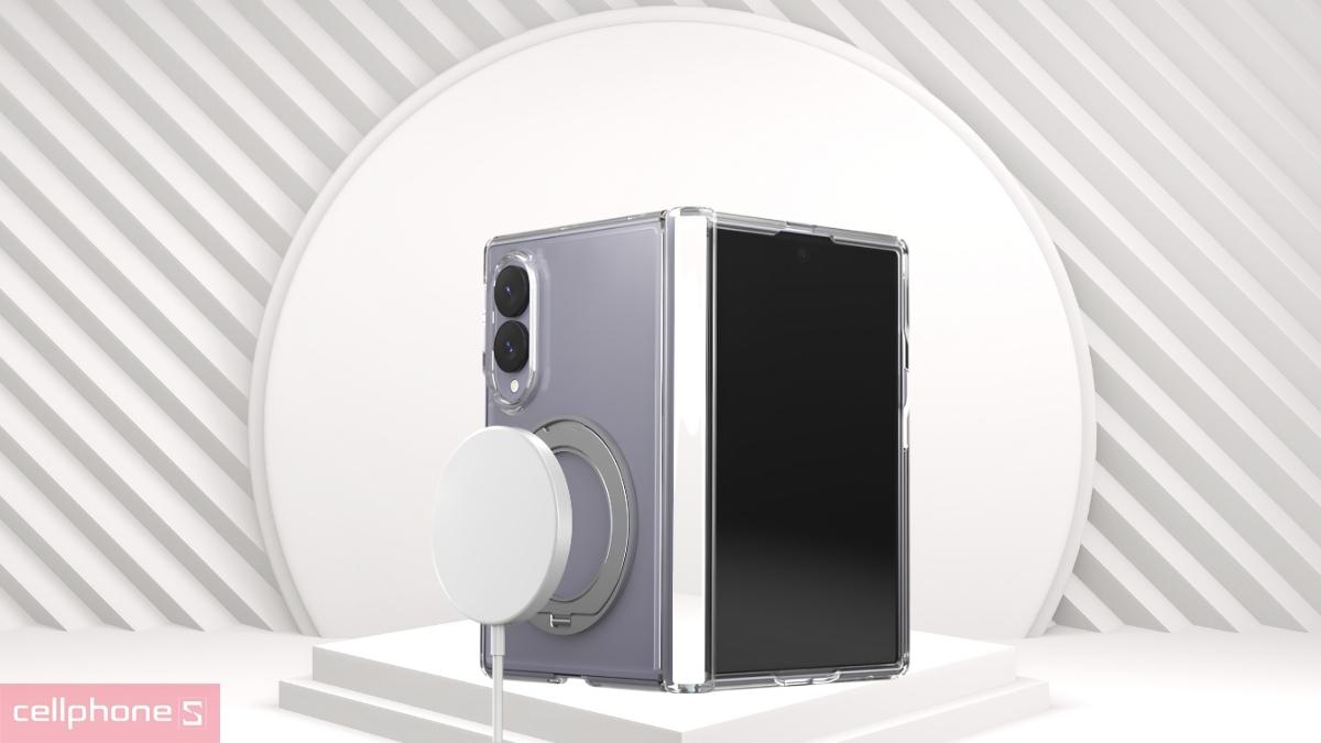 Thiết kế ốp lưng Samsung Galaxy Z Fold 8 Araree Duple 360 M Stand