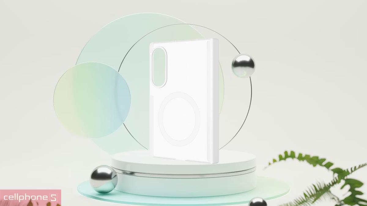 Thiết kế ốp lưng Samsung Galaxy Z Fold 8 chính hãng bảo vệ bản lề with MagSafe