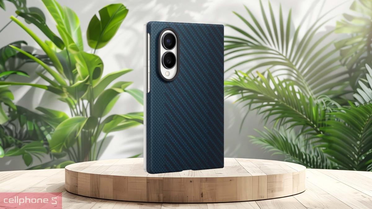 Chất liệu ốp lưng Samsung Galaxy Z Fold 8 chính hãng Carbon with Magsafe