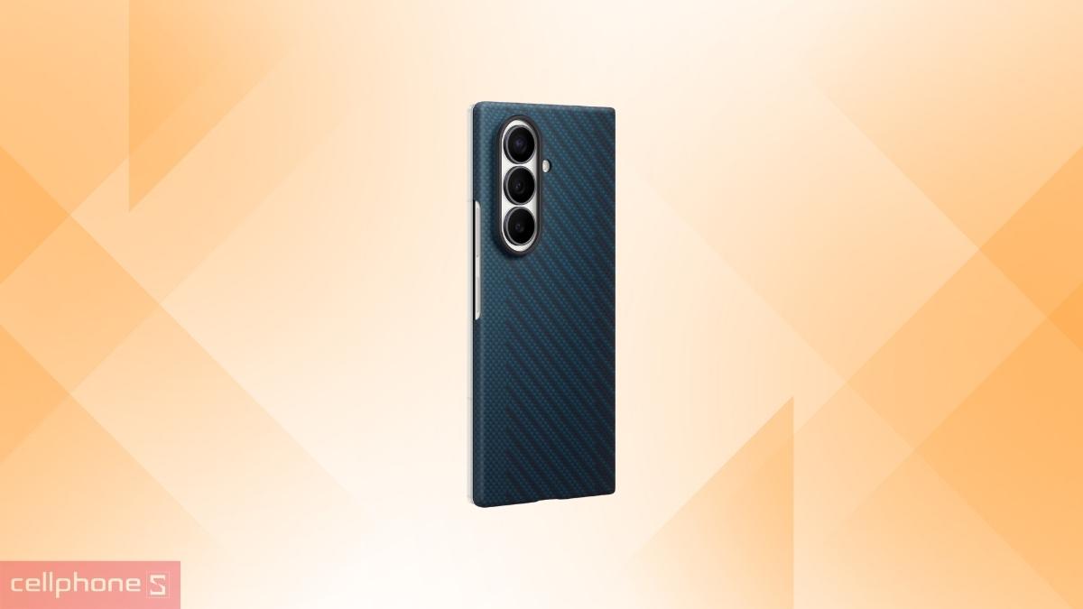 Khả năng hút nam châm của Ốp lưng Samsung Galaxy Z Fold 8 Ultra chính hãng Carbon With MagSafe