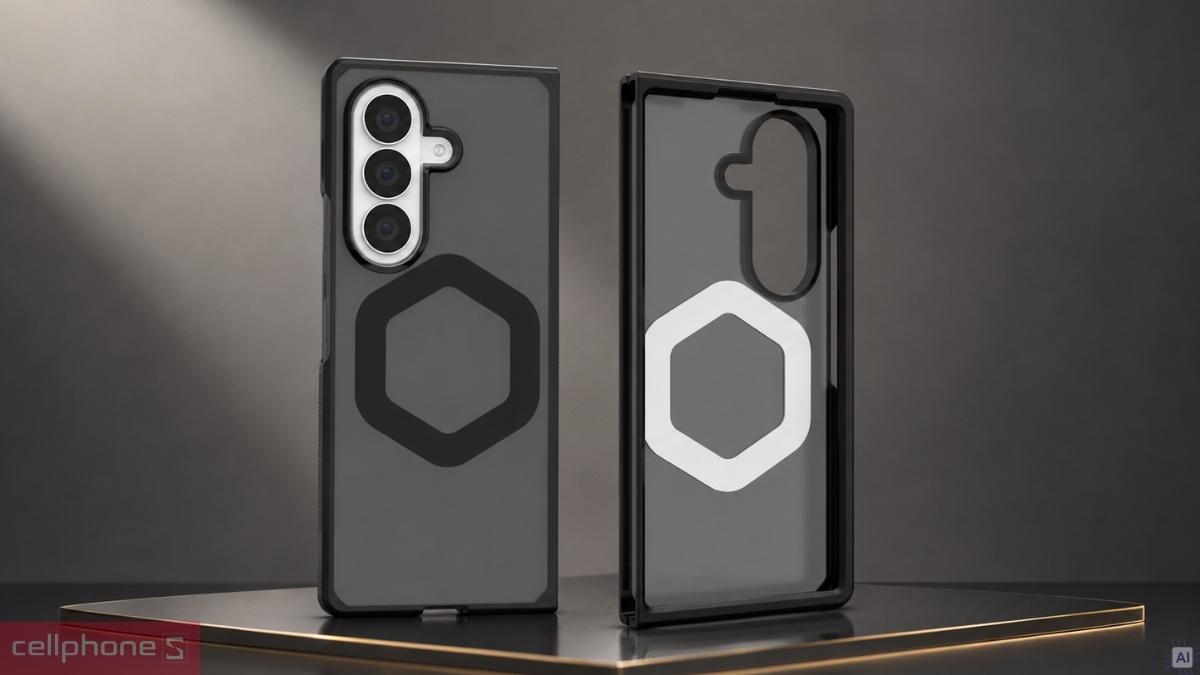 Chuẩn thử rơi quân đội của ốp lưng Samsung Galaxy Z Fold 8 Ultra UAG Mouve With Magsafe
