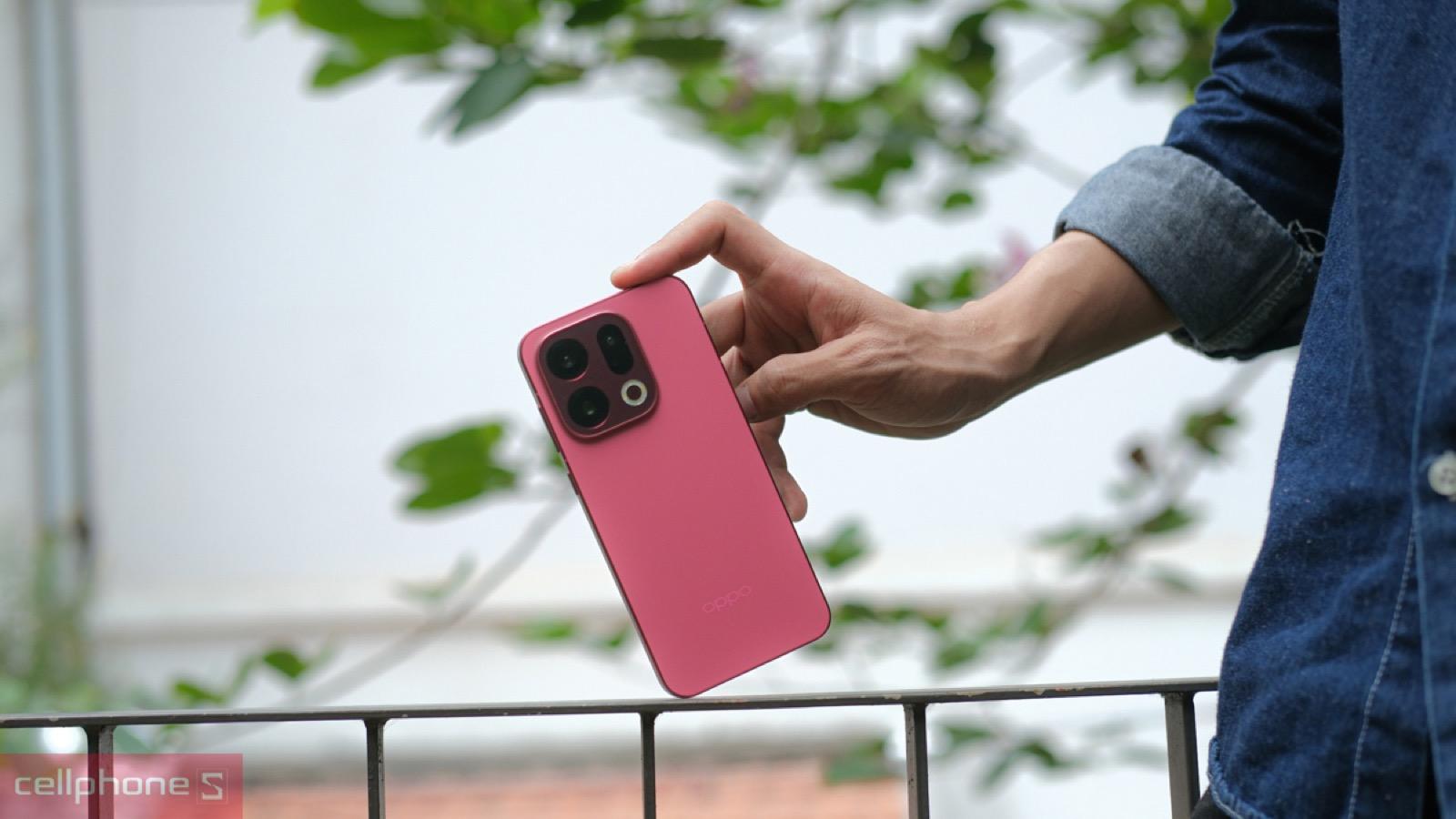 Ảnh chụp thực tế mặt lưng điện thoại OPPO Find X10