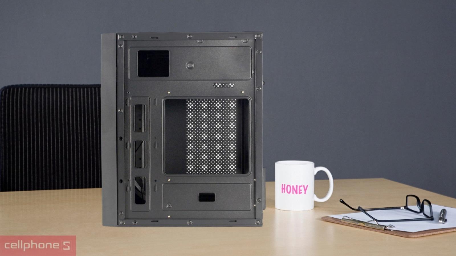 Cổng kết nối đa dạng, ổn định trên PC CPS văn phòng S09