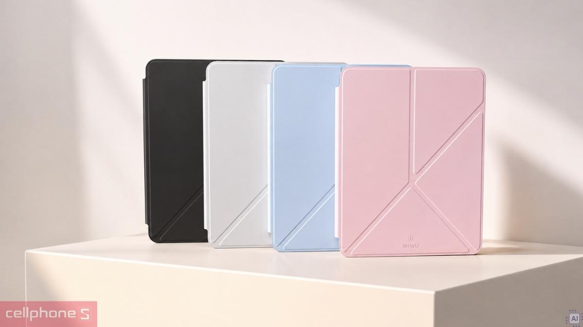 Chất liệu bao da Apple iPad Air 11 (M2/M3/M4)/Air 5/Air 10.9/Pro 11 Wiwu Classic III