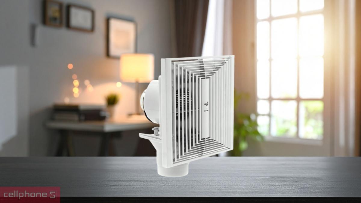 Khả năng làm không khí thông thoáng của quạt hút Asiavina V04001-SV0
