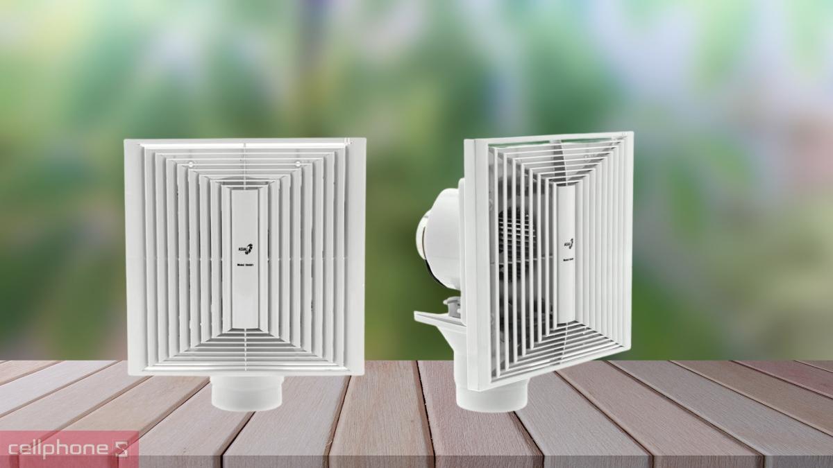 Cơ chế đảo chiều của quạt hút Asiavina V04001-SV0