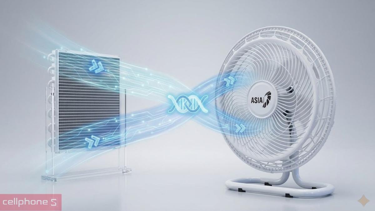 Công nghệ quạt sàn Asiavina Turbo Plus - VY636792