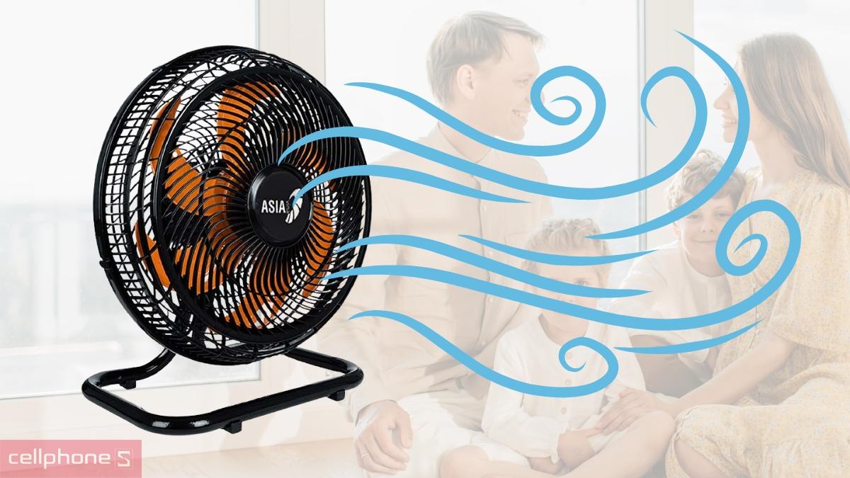 Luồng gió của quạt sàn ASIAVINA Turbo Plus VY636892