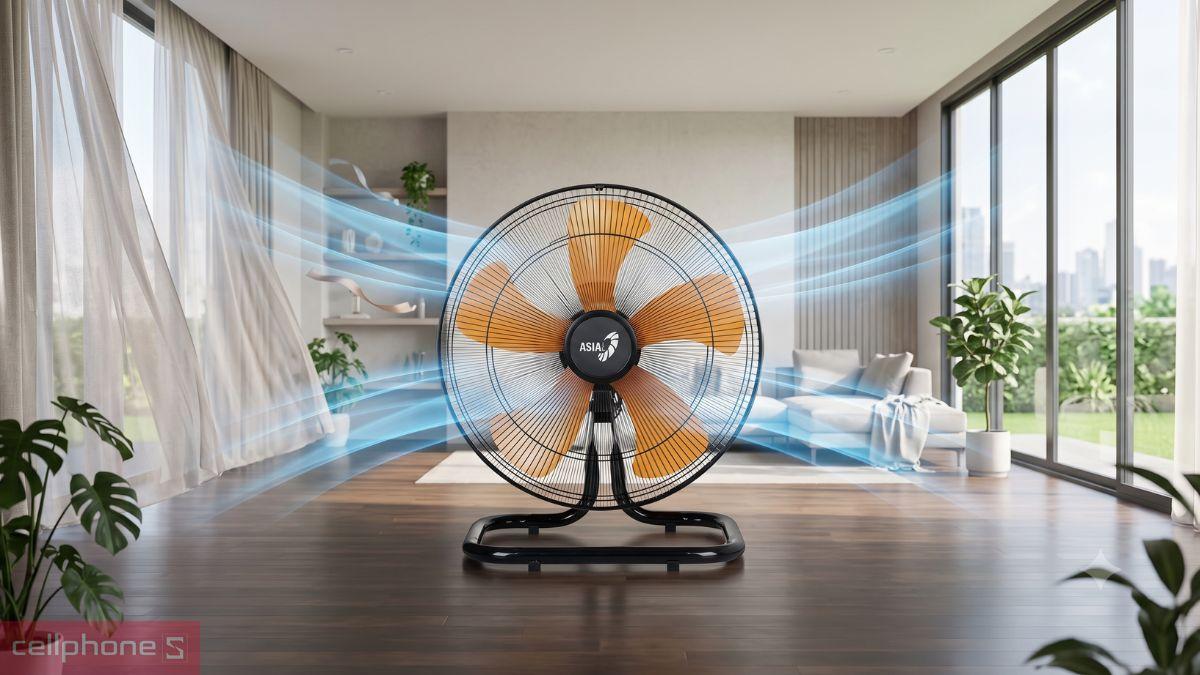 Nút vặn cơ học điều chỉnh tốc độ gió của quạt sàn BCN Asiavina VY586890