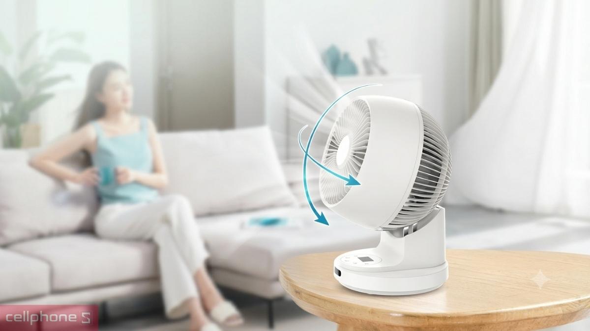 Chế độ hoạt động của quạt tuần hoàn không khí Sunhouse Apex APF7316W