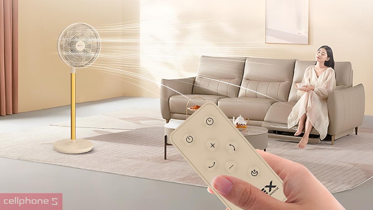 Quạt tuần hoàn không khí Sunhouse Apex APF7326B kèm điều khiển từ xa