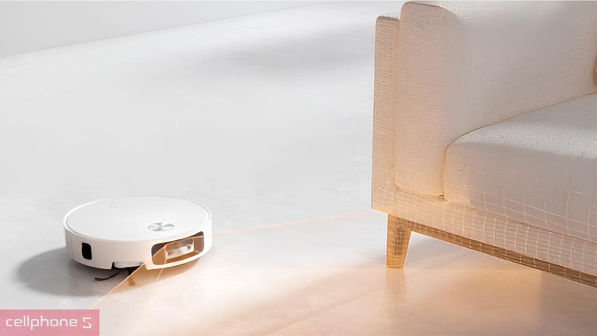 Robot hút bụi Xiaomi Vacuum 6 với hệ thống camera AI nhận diện vật cản