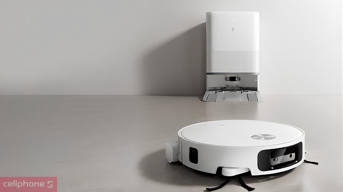 Robot hút bụi Xiaomi Vacuum 6 làm sạch không gian rộng với pin 5200mAh