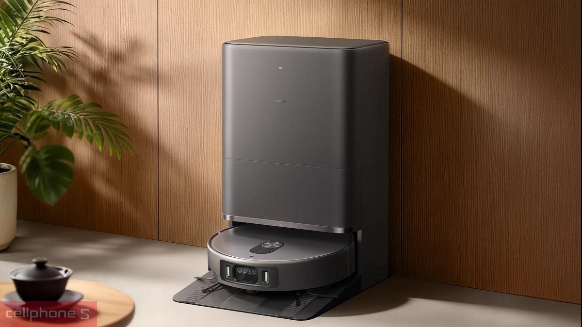 Robot hút bụi Xiaomi Vacuum 6 Max có diện mạo Warm Grey sang trọng