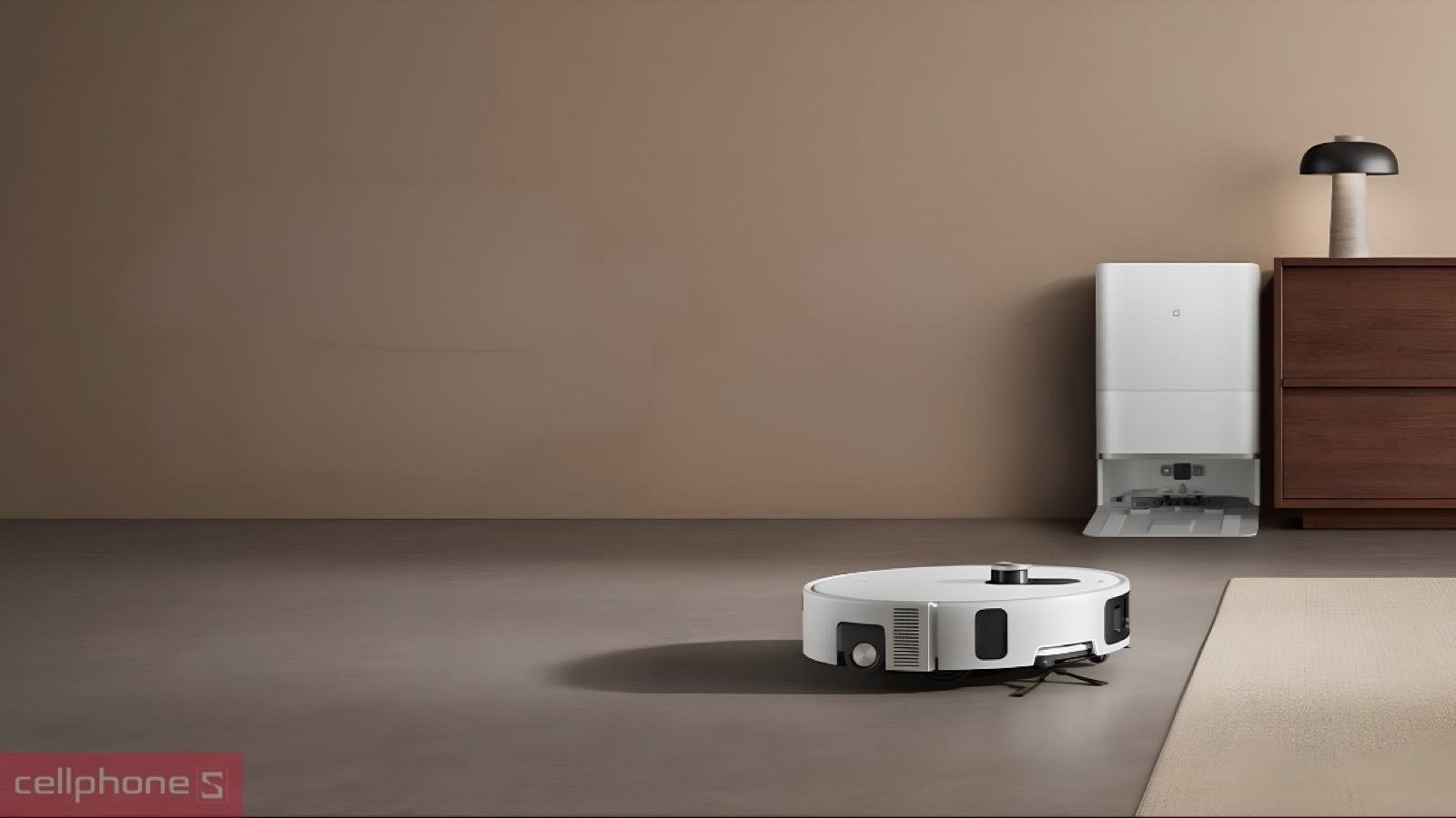 Robot hút bụi Vacuum 6 Pro trang bị pin 5200mAh cho thời lượng hoạt động ổn định