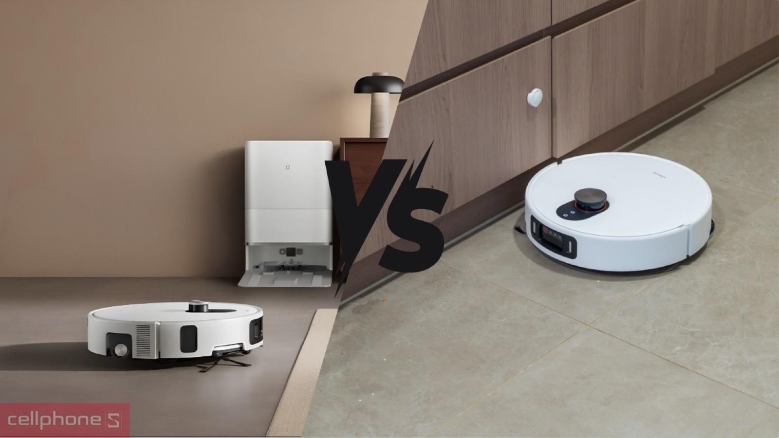 So sánh Robot hút bụi Vacuum 6 Pro và Vacuum 5 Pro