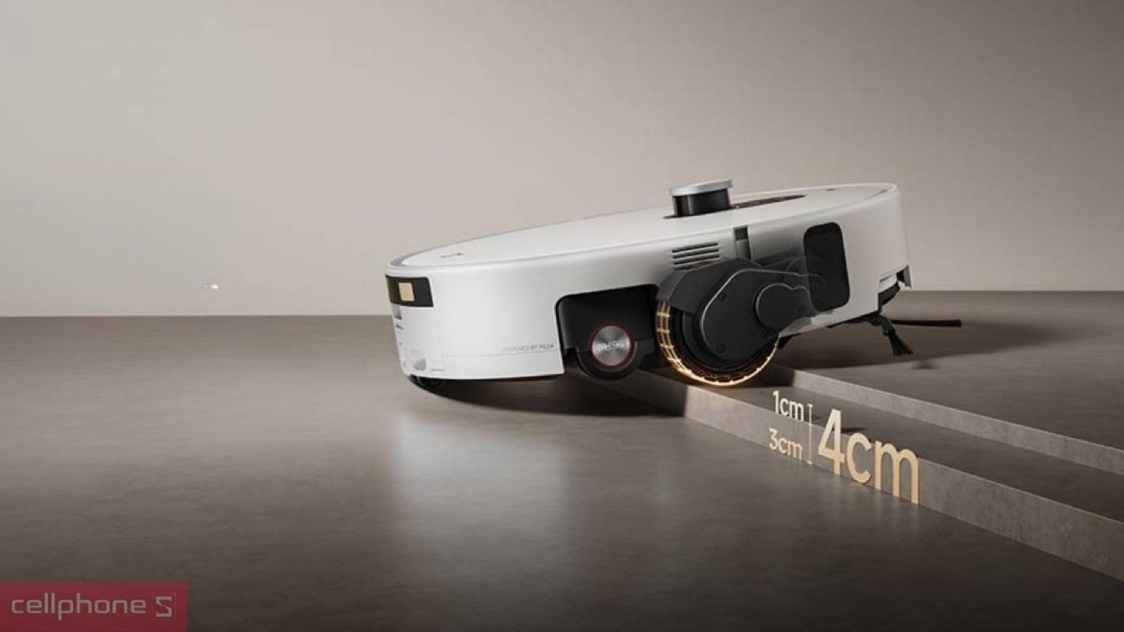 Robot hút bụi Vacuum 6 Pro vượt bậc đơn 3cm và bậc đôi tổng 4cm