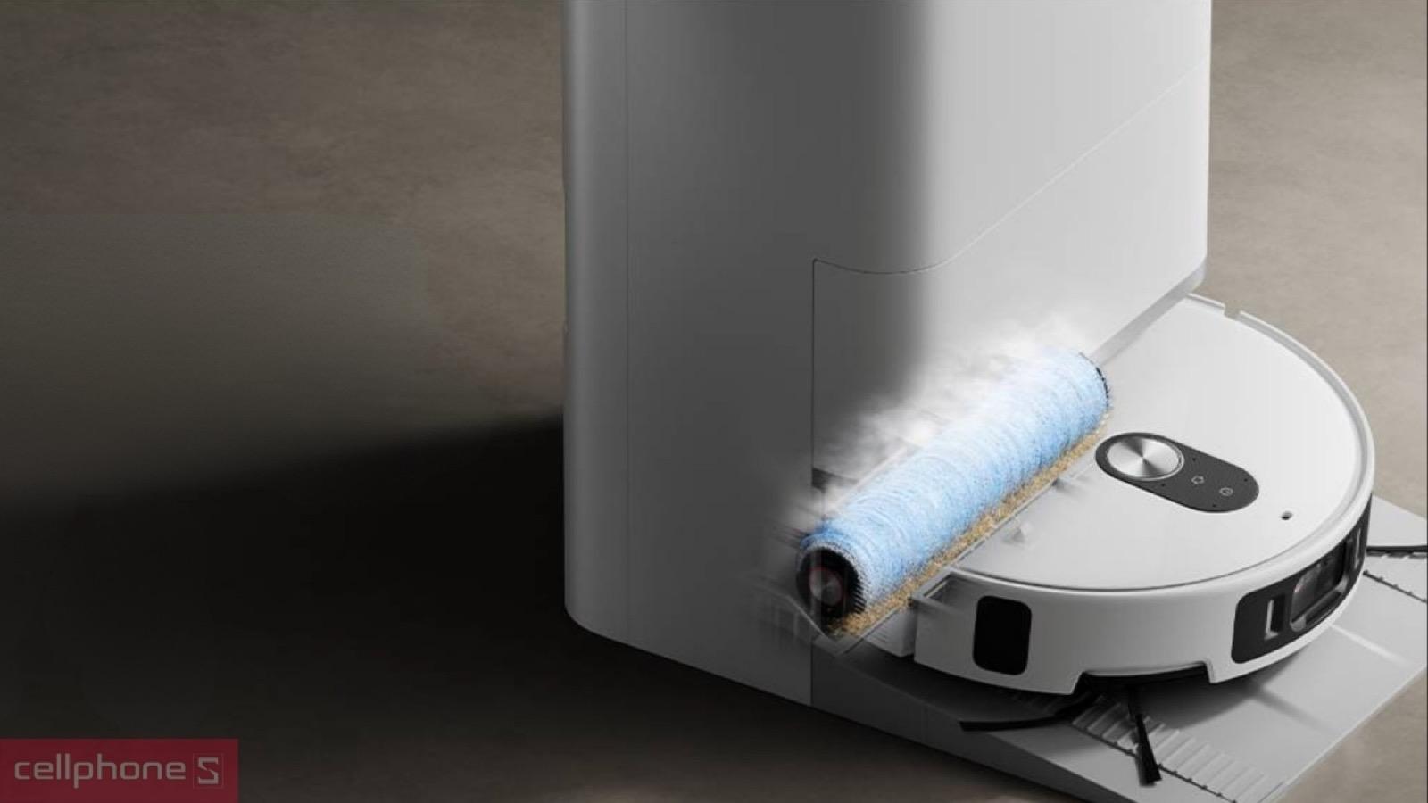 Robot hút bụi Vacuum 6 Pro dùng con lăn lau nước tuần hoàn giữ giẻ sạch