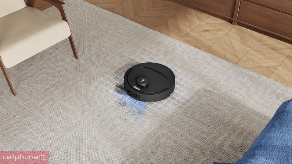 Robot hút bụi thông minh Ecovacs T30C Gen2 sử dụng pin 5200mAh cho thời gian hoạt động lên đến 220 phút