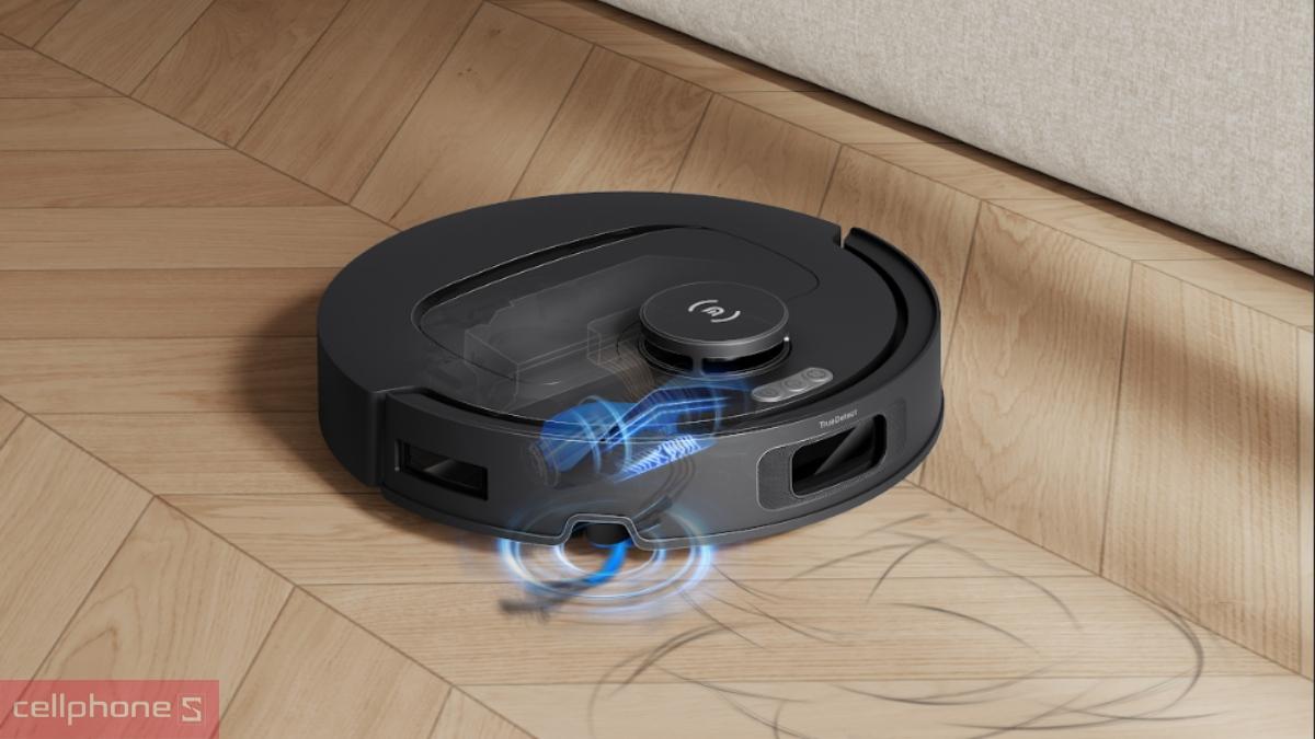 Robot hút bụi thông minh Ecovacs T30C Gen2 sở hữu lực hút 25000Pa và công nghệ ZeroTangle 3.0 hạn chế rối tóc