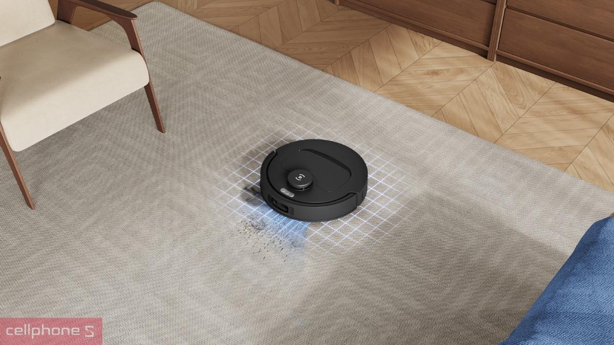 Robot hút bụi thông minh Ecovacs T30C Prime Omni hỗ trợ quản lý và điều khiển từ xa qua ứng dụng ECOVACS Home