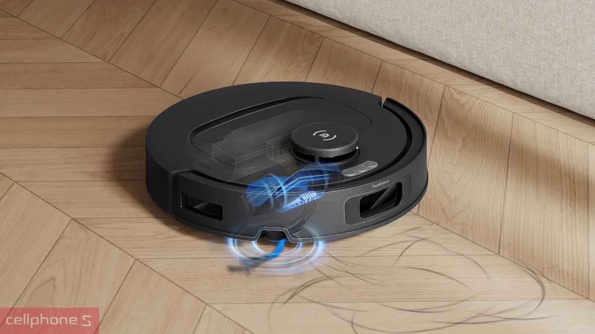 Robot hút bụi thông minh Ecovacs T30C Prime Omni lực hút 25000Pa kết hợp công nghệ lau OZMO Turbo 2.0 làm sạch sàn hiệu quả