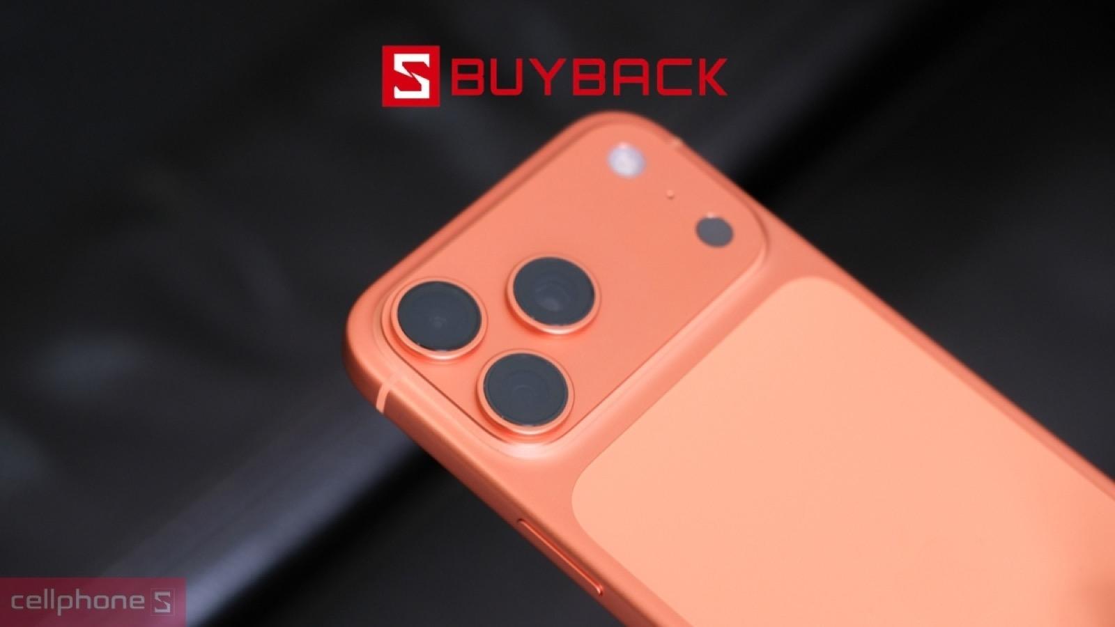 Tỷ lệ thu lại của S-BuyBack iPhone 17 Pro Max gói cam kết giá thu 15 tháng 30tr-40tr